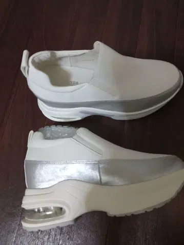 NOBEL VOUG 누벨바그 통굽 에어 신발 24.5 화이트