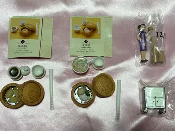 세븐일레븐 한정판 얌차 피규어 컬렉션 홍콩 얌차 해양루 3종