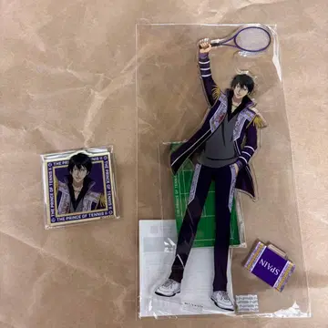 테니스의 왕자님 에치젠 료가 아크릴 스탠드 아크릴 스티커 테니 페스티벌