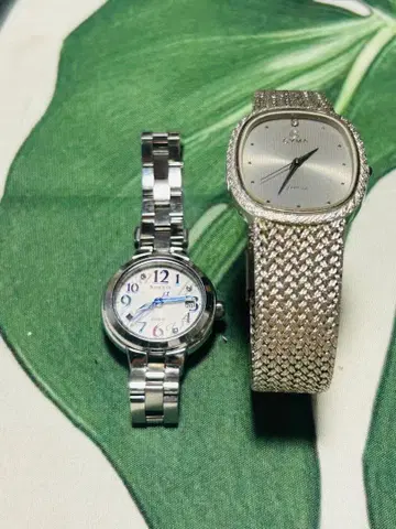 CASIO SHEEN 과 CYMA 시계 세트