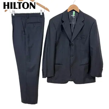 [ 새상품급 ] HILTON 수트 셋업 48 다크 그레이 무지