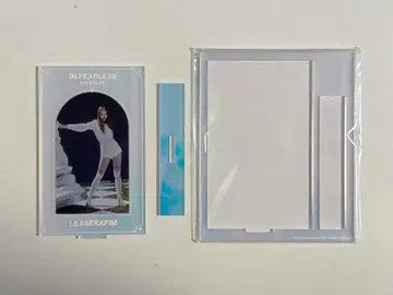 윤진 오로라 아크릴 사진 스탠드 FEARLESS JP