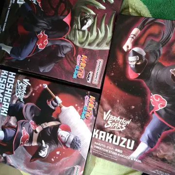 NARUTO VIBRATIONSTARS 아카츠키 피규어 3체 세트