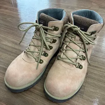 피치 스킨 부츠