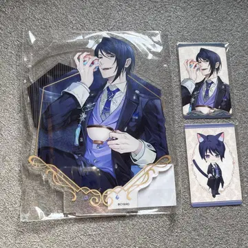 새상품 이케빌라 복권 빅 아크릴 스탠드 세트 알폰스