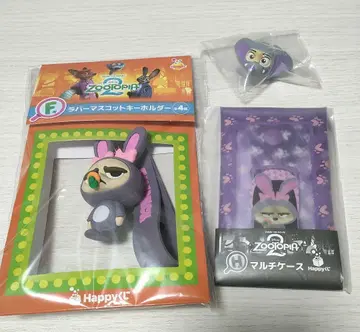 주토피아2 해피 복권 피닉 러버 마스코트 멀티 케이스 링