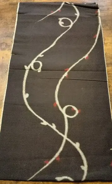 미재단 옷감 쇼와 레트로 블랙 핸드메이드용