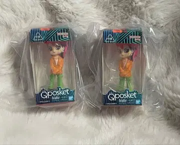 Qposket hide 미니어처 컬렉션 C 피규어 2체 세트
