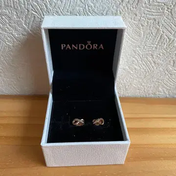 판도라 무한대 디자인 인피니티 귀걸이 (양쪽 귀용)