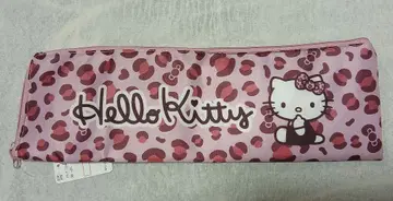 헤어 다리미 케이스 헬로키티 레오파드 무늬 핑크