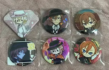 [문호 스트레이독스] 나카하라 츄야 캔뱃지 6개 세트