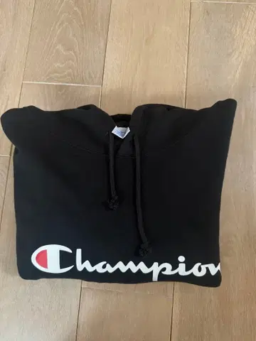 *champion 챔피온* 빅 사이즈 후드티 블랙