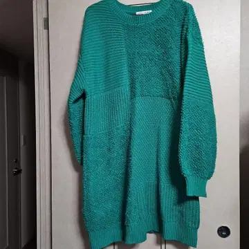 로데오 크라운 믹스 니트 튜닉