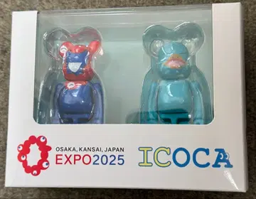 미야쿠미야쿠 & 이코짱 2체 세트 베어브릭 bearbrick 레어