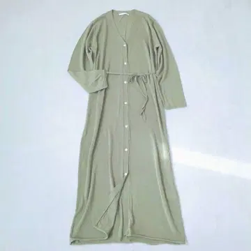 레트로걸 롱 가디건 레이어드 깔끔한 아름다운 실루엣 F