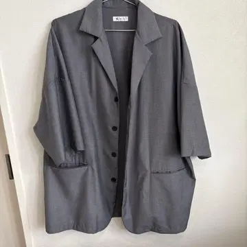 다케오 키쿠치 TAKEO KIKUCHI 남성용 그레이 테일러드 자켓