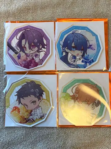 올림피아 소와레 아크릴 코스터 여름의 시장 2021 4장 세트