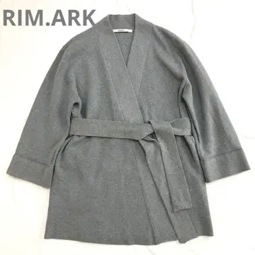 RIM.ARK 가운 코트 프리 사이즈 가디건 워셔블