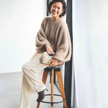 Lachement 라슈몽 벌룬 슬리브 니트