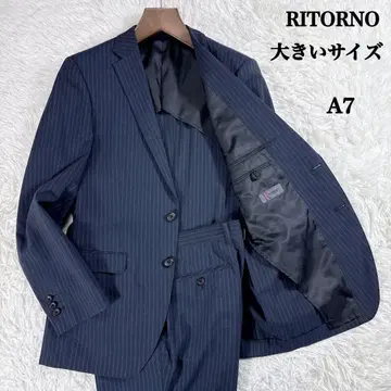 [ 빅 사이즈 ] 리틀노 셋업 수트 네이비 A7 아오야마 양복