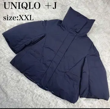 [새상품급] UNIQLO J 하이브리드 다운 자켓 4L 네이비