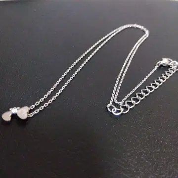 실버925 하트형 참 목걸이