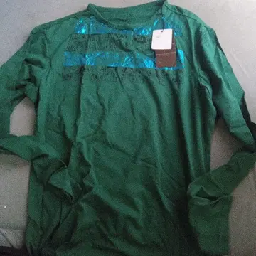 아르마니 익스체인지 롱T 그린 XL