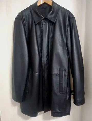 [ 복선상사 ] 램 가죽 코트 양가죽 블랙 ( L )