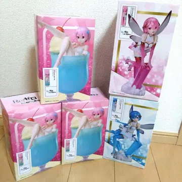 리제로 프라이즈 피규어 미개봉품 5체 세트 낱개 판매 불가