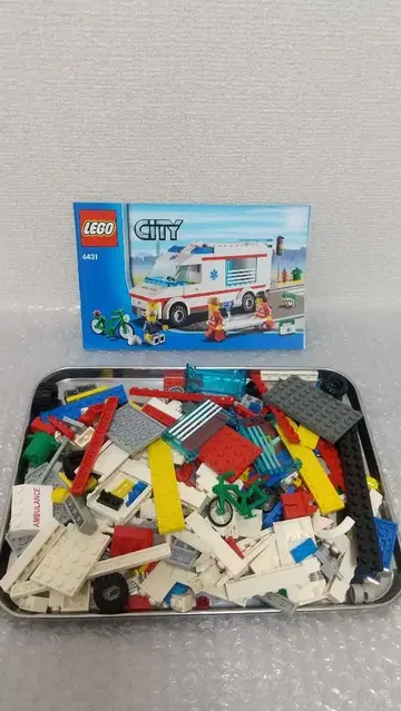 레고 시티 CITY 4431 구급차 레트로