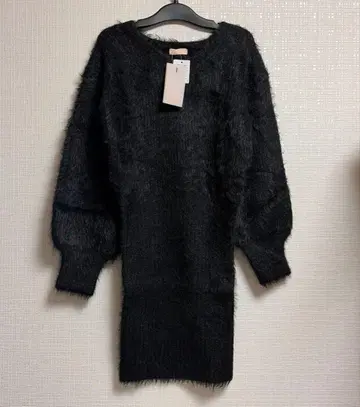 RESEXXY 샤기 니트 원피스