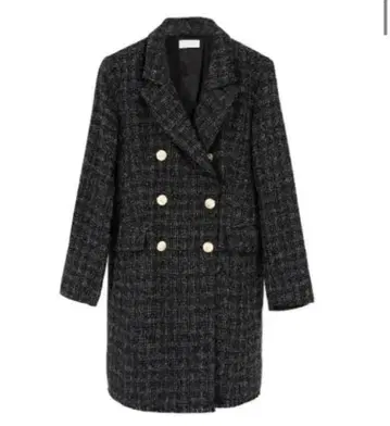 [ 새상품급 미착용 ] 블랙 트위드 셋업