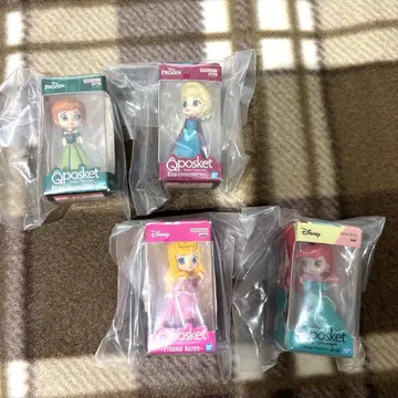 컴플리트 Qposket 디즈니 미니어처 컬렉션 3 가챠 전 4종