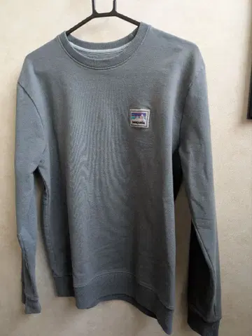 patagonia 그레이 크루넥 트레이닝복