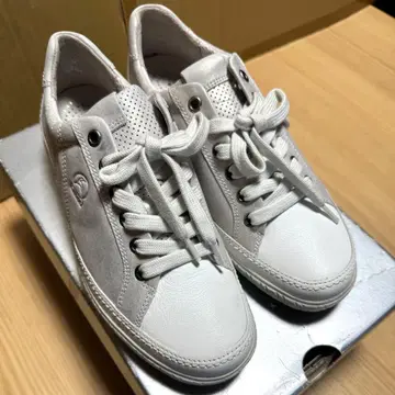 미사용 새상품 GABOR 가보 스니커즈 그레이 24cm