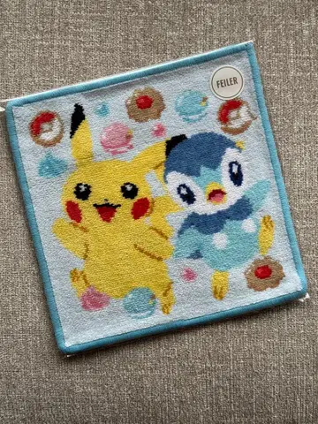 FEILER 피카츄 팽도리 타월 손수건