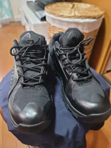 HEAD 블랙 워크 신발 거의 미사용