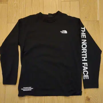 THE NORTH FACE 블랙 롱 슬리브 M