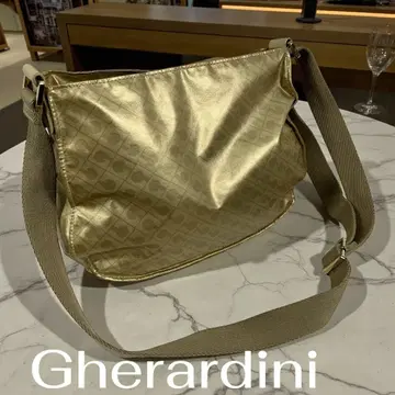 게라르디니 골드 숄더백