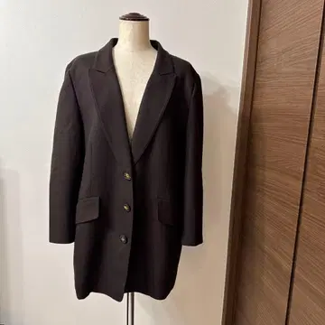 [새상품급](빅 사이즈) 레리안 테일러드 자켓 울 브라운