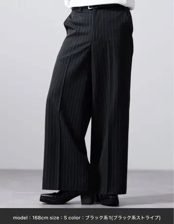 CLEL 백 브러쉬드 TR 플레어 슬랙스 M