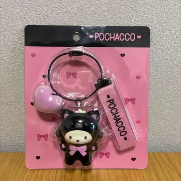 새까만 동물들 포차코 키링 산리오