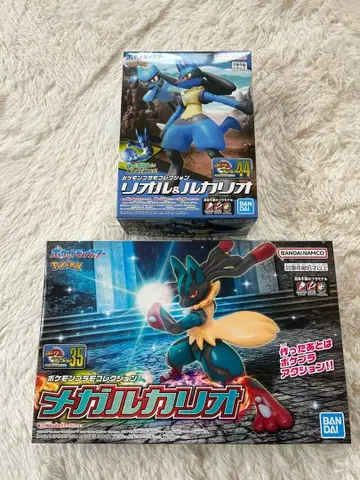 포켓몬 메가 루카리오 리오르&루카리오 프라모델
