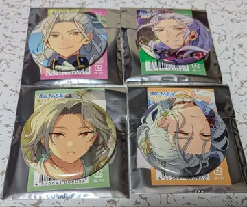 앙상블 스타즈!! Eden 란 나기사 캔뱃지 4개 세트