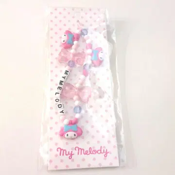 산리오 마이멜로디 비즈 스트랩 SANRIO