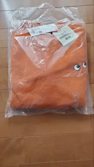 아냐 힌드마치 남녀 공용 니트 160 오렌지 UNIQLO