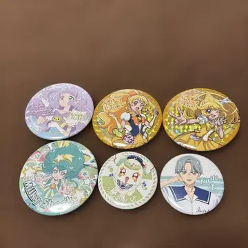 프리큐어 캐릭터 배지 6개 세트