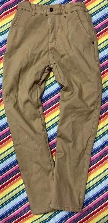 펠리시모 리브인컴포트 보아 안감 팬츠 베이지 새상품급