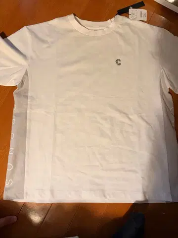 CRONOS 화이트 T셔츠 M 사이즈