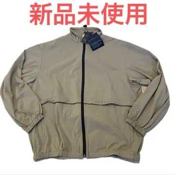 미사용 새상품 NUMERALS 집업 자켓 M 블루종 베이지